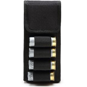 Military Enthusiast Outdoor Tactical 16-Hole 12G Shotgun Shell Capacity Bag Detachable Foldable Multifunctional MOLLE Waist Accessory Bag