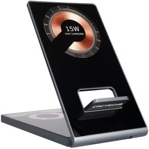 4 in 1 Portable Wireless Charger Compatible with Foldable Wireless Charging Station Apple Device Multiple Devices iPhone Apple Watch AirPods 3 in 1 Fast Charging Station Android Phone Charger