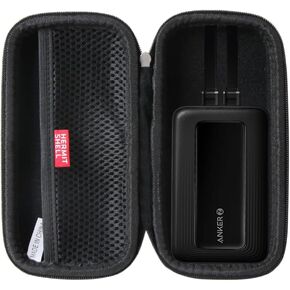 Hermitshell Hard Travel Case for Anker Zolo Power Bank, 10,000mAh /20,000mAh 30W Portable Charger (Black) in Kuwait