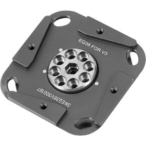 V3 Quick Release Plate, Quick Switch Auto Lock Square QR Mount Plate with Arca Type Clamp Base, Compatible with Peak Design Capture V3 Camera Clip