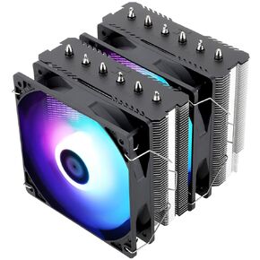 Thermalright Peerless Assassin 120 SE ARGB CPU Air Cooler,6 Heat Pipes CPU Cooler, Dual 120mm TL-C12C-S PWM Fan, Aluminium Heatsink Cover, AGHP Technology, for AMD AM4/AM5/Intel 1700/1150/1151/1200