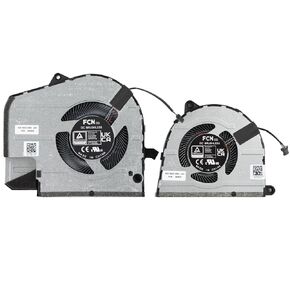 New CPU+GPU Cooling Fan for Dell Inspiron 16 Plus 7630 7635 16-7630 Series PN: FQ92 DFS5K12114262C FQ93 DFS5K223052873Z 040RPX 0WMXW4 5V 0.5A Fan