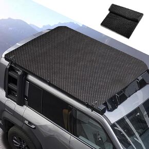 Car Roof Mat, Roof Rack Pads, 59"x19.7" Roof Cargo Bag Protective Mat, Car Accessories Anti Slip Car Topper Mat Universal for Car SUV Truck