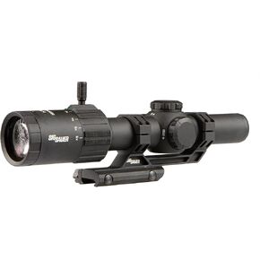 Sig Sauer Tango-MSR 1-6x24mm Riflescope; MSR-BDC6 Reticle with Alpha-MSR Cantilever Mount