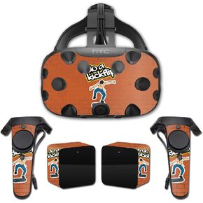 MightySkins Skin Compatible with HTC Vive – Kickflip | Protective, Durable, and Unique Vinyl Decal wrap Cover | Easy to Apply, Remove, and Change Styles | Made in The USA