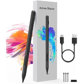 USI 2.0 Stylus Pen for Chromebook (Lenovo/Acer/ASUS/HP), USI 2.0 Pen for Fire Max 11/Google Pixel Tablet Stylus, Lenovo Chromebook Duet Pen with 4096 Sensitivity & Palm Rejection