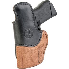 1791 GUNLEATHER Glock 43 Holster - Rigid IWB Premium Leather Gun Holster - Right Handed - Fits Glock 43, 43X, 42, 1911 3" Colt, Kimber & Sig, Bersa Thunder, Ruger LC9, SR22, P365, Walther P22