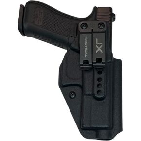 JX Tactical Fat Guy Holster - Concealed Carry Pistol Holster, Comfortable Inside The Waistband, Monoblock Clip, Pistol Accessories, Optics Ready - Made in USA