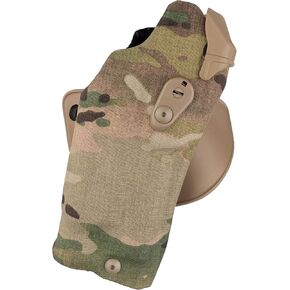 Safariland 6378RDS Automated Locking System Duty Holster, Red Dot Sight Compatible, Cordura Multi-Cam, Right Hand, Fits: SIG 320CRX Surefire X300U