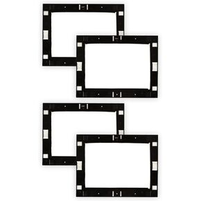 Theater Solutions RK8W in Wall Installation Rough in Kit for 8" Speakers 2 Pair Pack