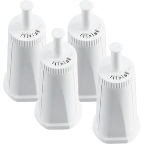 Replacement Filter for Breville Barista Express Barista Pro Barista Touch Oracle Touch Claro Swiss, 4 Pack Breville Espresso Machine Water Filter, Compatible with Breville BES880 BES878 BES990 BES980