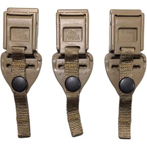 New US Army Military Propper Coyote Brown Quick Release QR Buckle Set Replacement 1" Shoulder Strap Connector ILBE Backpack by US Goverment GI USGI