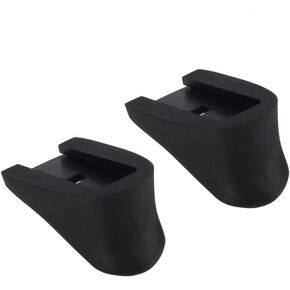 Grips, 2 Pieces Extension Fits Taurus PT709 + PT740 Black