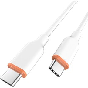 isheep Silicone USB-C to USB-C Cables for iPhone 16/15/Pro/Max/Mini, Fast Charging and Data Transfer.1.2m