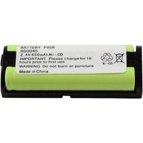 Fenzer Home Phone Battery BG0045 for Panasonic HHR-P105 HHR-P105A Type 31 KX-TGA670B KX-TG5776 KX-TG5777