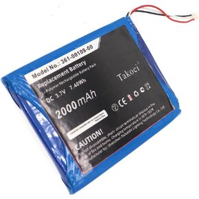 Dezl OTR800 Prategy Brategy for ، Dezl OTR800 ، DEZL OTR800 MT-S ، Overlander ، 361-00109-00 ، 361-00109-05 Li-Polymer GPS ، Navigator Battery 2000mAh/3.7vah