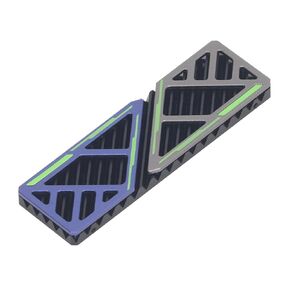 M.2 2280 SSD Heatsink, NVME or SATA SSD Double Sided Heat Sink, with Thermal Silicone Pad, Aluminum Alloy M.2 2280 SSD Cooler