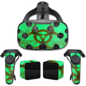 MightySkins Skin Compatible with HTC Vive Full Coverage - Biohazard | Protective, Durable, and Unique Vinyl Decal wrap Cover | Easy to Apply, Remove, and Change Styles | Made in The USA