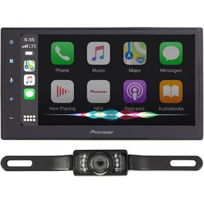Pioneer DMH-W2700NEX 6.8" Multimedia Receiver Bundled with + (1) SV5130IR License Plate Style Backup Camera