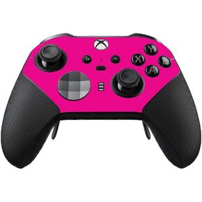 MightySkins Skin Compatible with Xbox Elite Series 2 Controller - Solid Hot Pink | Protective, Durable, and Unique Vinyl Decal wrap Cover | Easy to Apply, Remove, and Change Styles | Made in The USA