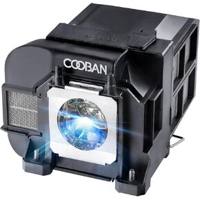 COOBAN ELPLP77 /V13H010L77 Replacement Projector Lamp Bulb with Housing for Epson PowerLite 1985WU 4855WU 1975W 1980WU 4650 4750W G5910, PowerLite Home Cinema 1440, EB-4955WU EB-4950WU 4850WU 4855WU