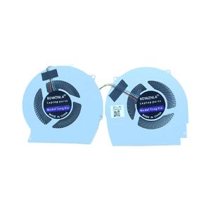 CPU and GPU Cooling Fan for Dell Inspiron 15-7566 15-7566 15-7567 P65F 7466 7467 0NWW0W 0147DX FJ2M FCC2 DC5V 0.5A