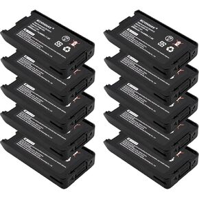 10 Pack KNB-55L battery for Kenwood NX-3200 TK-3360 NX-320 NX-3220 NX-3300 NX-3320 NX-220 TK-2140 TK-3140 TK-2148 TK-3148 TK-2160 TK-3160 TK-2168 TK-3168 TK-2170 TK-3170 TK-2173 TK-3173 2000mAh
