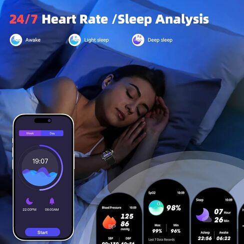 Alpha Gear Indestructible Smart Watch for Men Military Tactical 680mAh Rugged Military Smartwatch Android iPhone IP68 Waterproof Fitness Tracker Health Watch Blood Pressure Sleep Monitor Step Counter in Saudi Arabia