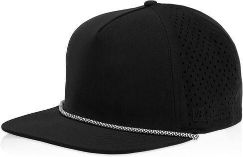 Riverside Snapback Hat | 5 Panel Blank Cap for Men & Women | Breathable & Lightweight | Outdoor | Flat Bill in Kuwait
