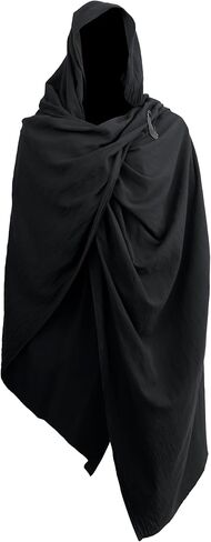 JPXH Adult Men And Women Medieval Shawl Hooded Multicolored Wizard Role-Playing Shawl in Kuwait