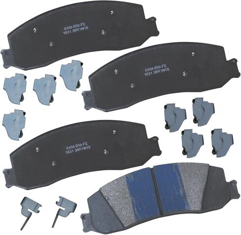 Bendix Premium Front Brake Pads for Chrysler Aspen 2009-2007, Dodge Dakota 2010-2005, Durango 2009-2007, Ram 1500 2010-2006, Mitsubishi Raider 2009-2006, Ram 1500 2016-2011, Dakota 2011-(SBM1084) in Saudi Arabia