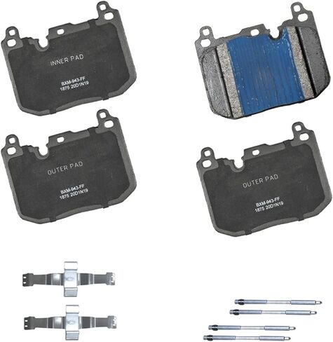 Bendix Premium Front Brake Pads for Chrysler Aspen 2009-2007, Dodge Dakota 2010-2005, Durango 2009-2007, Ram 1500 2010-2006, Mitsubishi Raider 2009-2006, Ram 1500 2016-2011, Dakota 2011-(SBM1084) in Saudi Arabia
