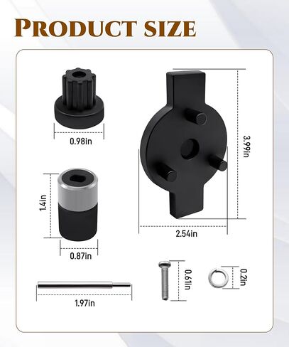 CAC104 503357 Big Stix Mybension Blender Coupler Kit Fit for Waring Models WSB25X WSB50 WSB55 WSB60 WSB65 WSB70 WSBPPW ، أداة اقتران أجزاء الخلاط التجارية in Kuwait