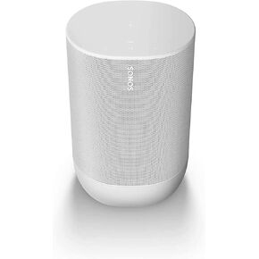Sonos Move - Battery-Powered Smart Wi-Fi and Bluetooth Speaker with Alexa Built-in - Black (2-Pack)