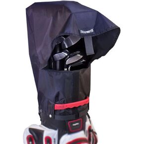 Rain Gear SeaForth Waterproof Rain Hood Cover for Golf Bags, Black