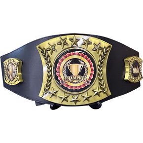 Express Medals 51 Inch Large Leather Champion Trophy Championship Leather Belt Heavy Award Gift Prize