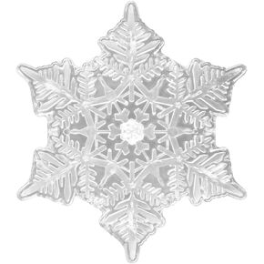 5.11x4.33 3D Snowflake Stomp Pad Snowboarding, Clear Snowboard Traction Stomp Pad Strong Adhesive Anti Skid Modular Mat Stomp Pad Snowboarding Accessories