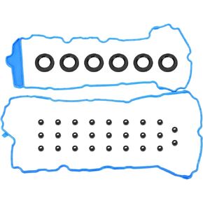 ZONFANT Engine Valve Cover Gasket Set, Compatible with 2008-2017 Buick Lacrosse Enclave, Cadillac CTS XTS STS ATS, Chevy Impala Traverse Equinox Camaro, GMC Terrain Acadia, Replace#VS50502, VS50808R