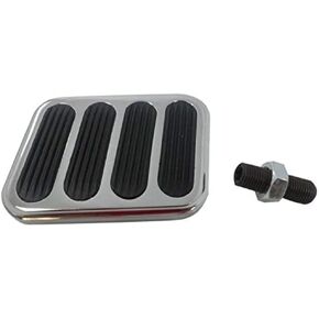 Company R8500POL Polished Brake Pad with Rubber Inserts