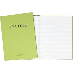 Tacticai Green Military Log Book, 8" x 10.5" - 192 Pages, Record Book for Record Keeping, Supply Chain, Inventory, Training, Maintenance & Field Operations, NSN 7530-00-222-3525