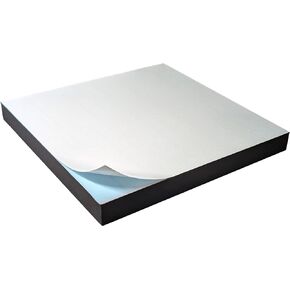 Foam Board 8x10 Inch, 3/4" Thick with Self-Adhesive Front - Photo Mounting, School Presentations, Arts & Crafts - Easy Peel & Stick, Perfect for Home Decor & Student Projects (8x10, 1, Piece)