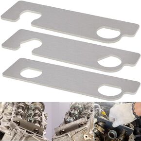 3 Pack EN 48383 Camshaft Retaining Tool EN 46105 for Cadillac, Buick, Saturn, Pontiac, Chevrolet, Vauxhall, Saab, Chevy for V6 2.8L 3.0L 3.6L Engine, for GM Camshaft Locking Tool, Timing Cam Kit