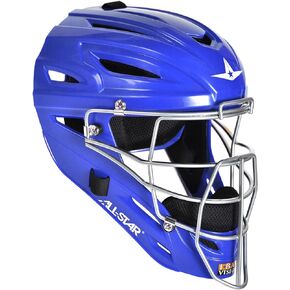 All Star Solid MVP2400 Ultra Cool Youth Baseball Catcher's Helmet