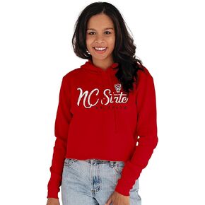 Blue 84 Women's Vintage Crop Hoodie