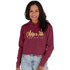 Blue 84 Women's Vintage Crop Hoodie