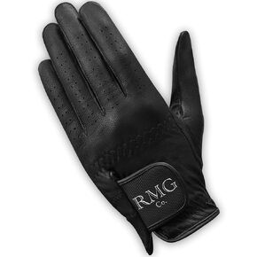 Premium Leather Black Golf Glove for Men | Available in Left and Right Hand