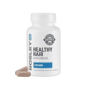 BosleyMD Healthy Hair Growth Supplements with DHT Blockers for Women and Men for Thicker, Fuller, Stronger Hair, 1-2 Month Supply in Kuwait