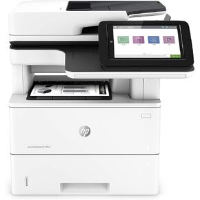 HP LaserJet Enterprise MFP M528dn Monochrome All-in-One Printer with built-in Ethernet & 2-sided printing (1PV64A), White