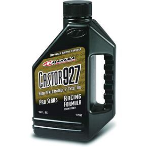 Maxima Racing Oils 23901-2PK Castor 927 Racing 2-Stroke Premix Oil 1L Bottle, 2-Pack