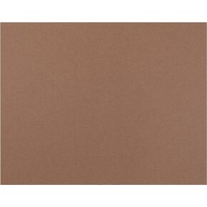 Pacon® PAC54691 4-Ply Railroad Board, Brown, 22" x 28", 25 Sheets